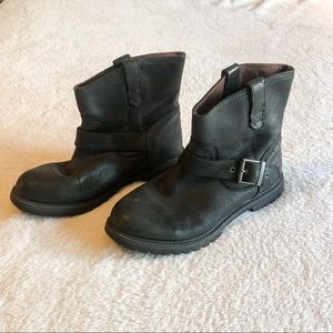 Timberland | Black Biker Moto Boots